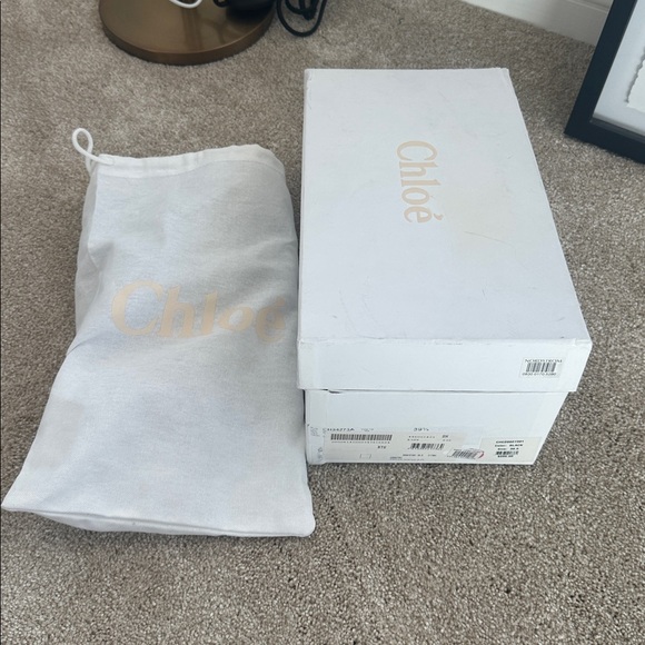 Chloe Black Leather Slide Sandals - Picture 13 of 13